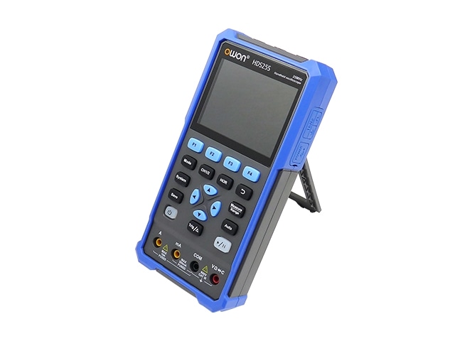 ハンドヘルドオシロスコープ&デジタルマルチメーター&ファンクションジェネレーター 25MHz HDS25S