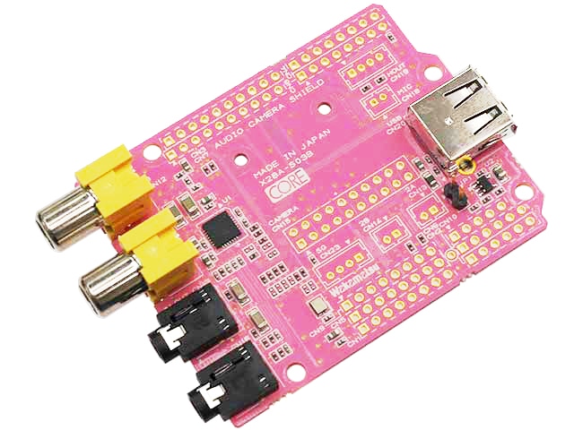 GR-AUDIO+CAMERA オーディオ・カメラシールド