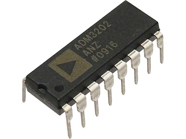 RS232CインターフェイスIC ADM3202ANZ