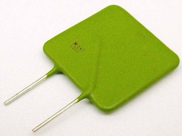 AC100V ポリスイッチ 2A トリップ電流4A 耐圧240VAC LVR200S