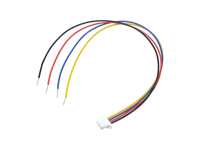 コネクター付コード 4P 黒赤青黄
