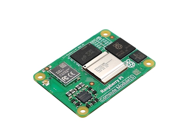 Raspberry Pi Compute Module 5 (RAM:8GB eMMC:32GB 無線機能搭載)