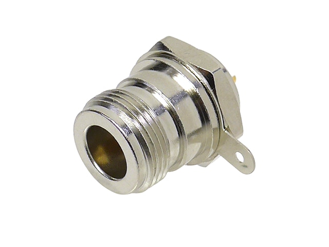 N型コネクター N-J パネル用 丸座非絶縁