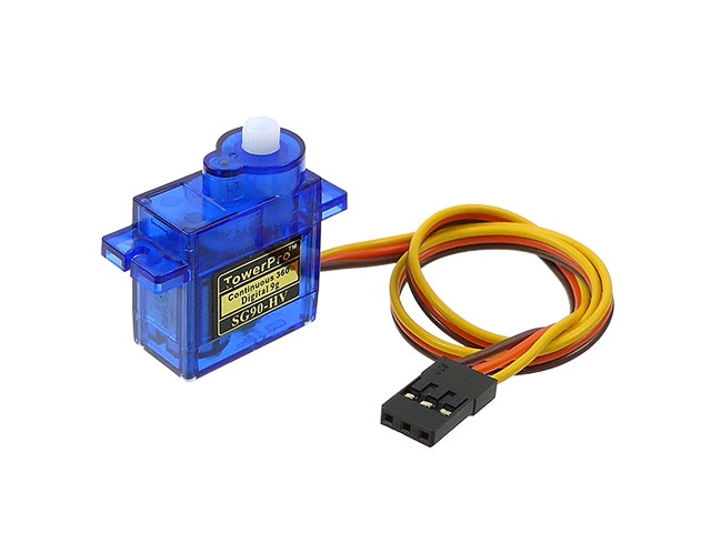 360°連続回転サーボ(ローテーションサーボ) SG90-HV