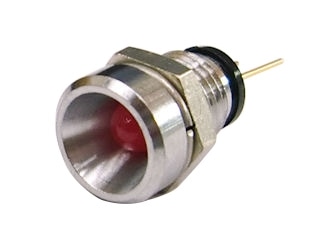 ブラケット付き赤色LED（凹型）