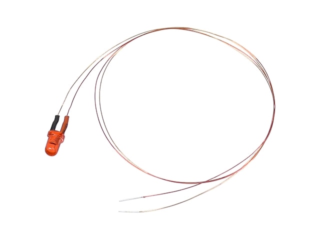 3mm赤色LED ワイヤ付 OSR53133A-1MA-W25