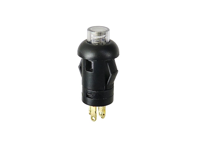 LED付き押しボタンスイッチ（赤色）