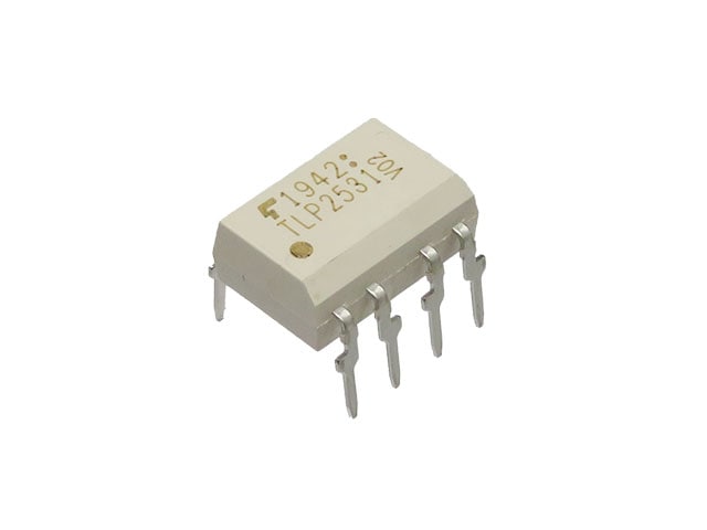 2回路入りフォトカプラー 赤外LED+フォトIC TLP2531