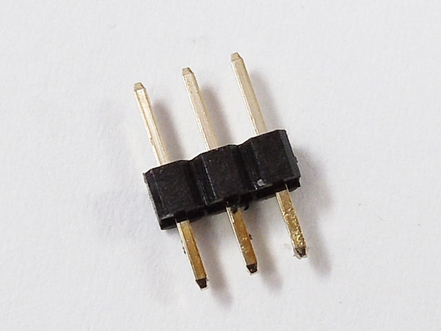 2mmピッチピンヘッダー 1×3 (3P)