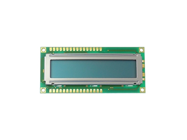 LCDキャラクターディスプレイモジュール L168200J000 (16×2行 バックライト無)