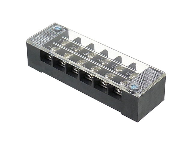 組端子台 カバー付 6P