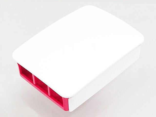 Raspberry Pi 2/B+用ケース（レッド/ホワイト）