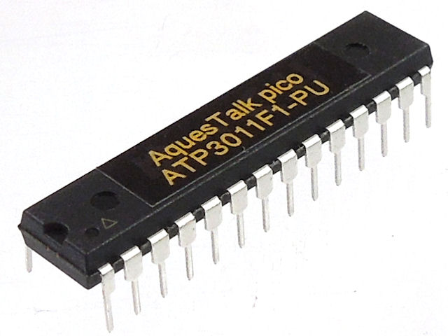 音声合成LSI ATP3011F1-PU (ゆっくりな女性音声)