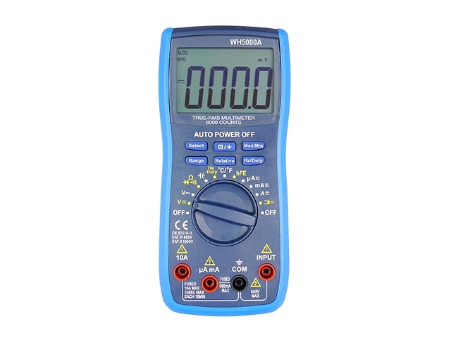 デジタルマルチテスター 真の実効値 WH5000A