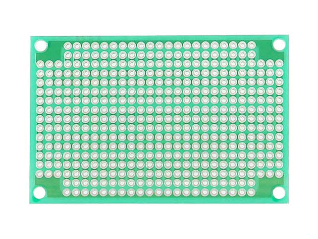 ユニバーサル基板 DIP-IC用パターン Cタイプ 72×47mm
