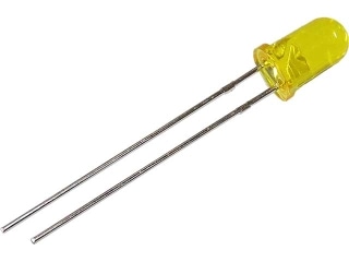 5mm黄色LED 592nm L-513LY4T