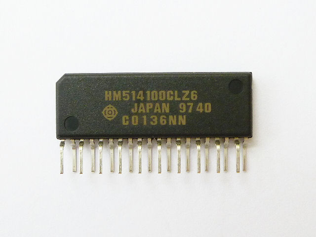 4MビットDRAM (60ns) HM514100CLZ6