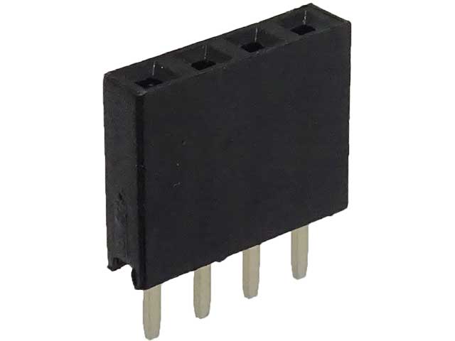 ピンソケット(メス) 1×4(4P)