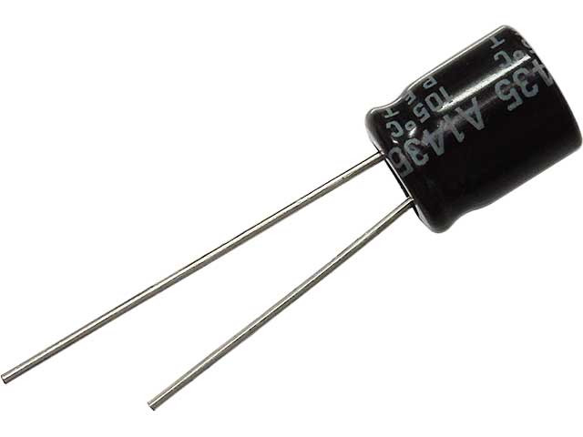 電解コンデンサー 330μF16V105℃ ルビコンWXA