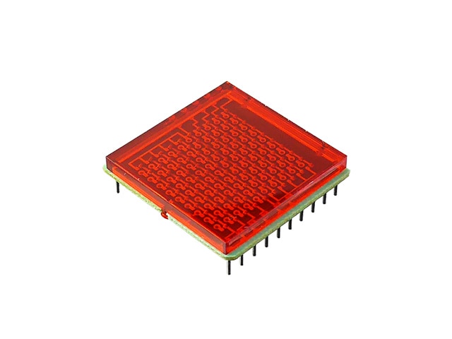 10x10ドットマトリクスLED (赤色)