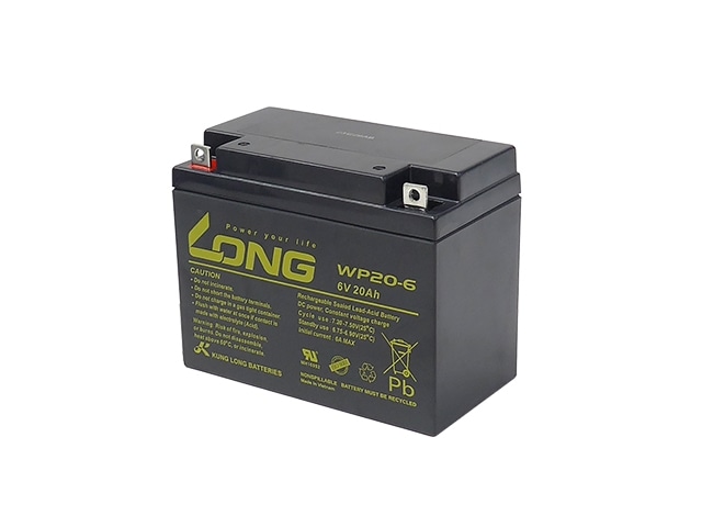 完全密封型鉛蓄電池 6V20Ah WP20-6