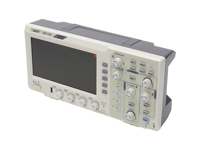 デジタルストレージオシロ 4ch100MHz ACアダプター付 SDS1104