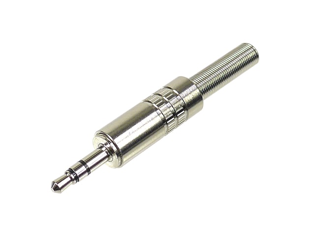 3.5mmステレオミニプラグ（金属タイプ）