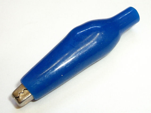 みの虫クリップ(青)