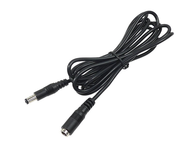 2.1mm DCプラグ/ジャック延長ケーブル 2m