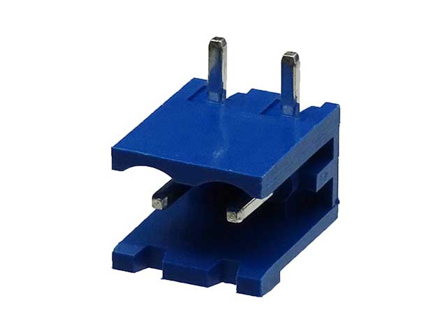 ユーロブロック レセプタクル 青2P