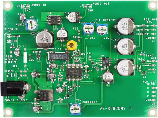 映像処理・変換部品