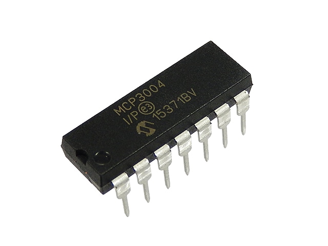 10ビット 4チャンネル ADコンバーター MCP3004-I/P