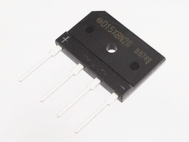 ショットキーバリアダイオードブリッジ 200V15A D15XBN20