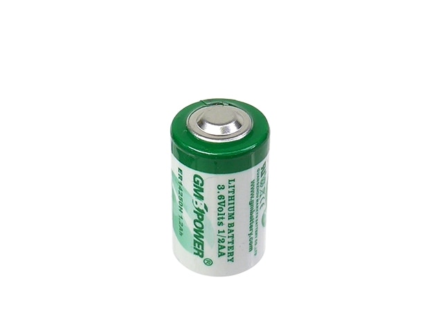 1/2AAサイズ形 バックアップリチウム電池 3.6V