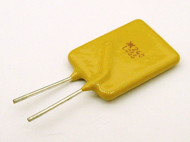 ポリスイッチ AC100V 550mA LVR055S