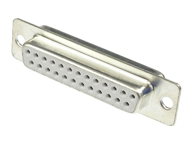 Dサブコネクター 25P・メス(半田付けタイプ)