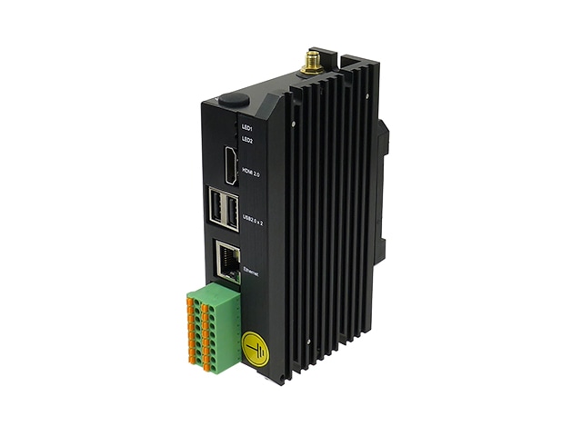 EdgeBox-RPi-200 2GB RAM 8GB eMMC WiFi 産業用エッジコンピューティングコントローラー