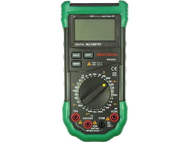 デジタルマルチメーター MS8264 (温度・周波数・容量測定対応)