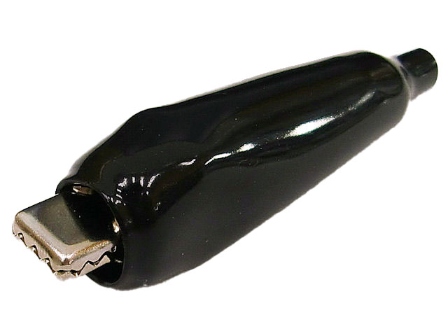 大型充電クリップ 黒 20A