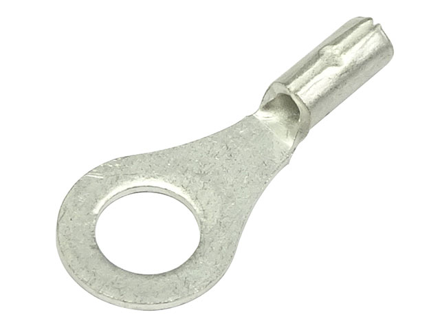 銅線用裸圧着端子（R形）丸形 R0.3-3.5