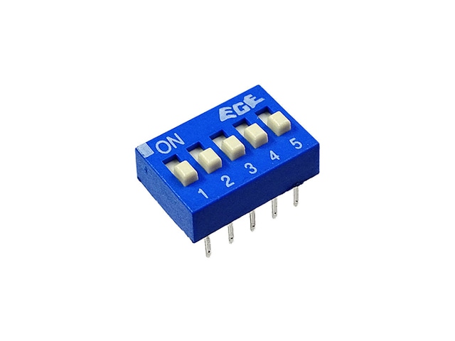 5P DIPスイッチ
