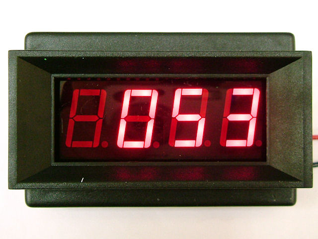 LEDデジタルパネルメーター 3・1/2桁 1999表示 PM-129A