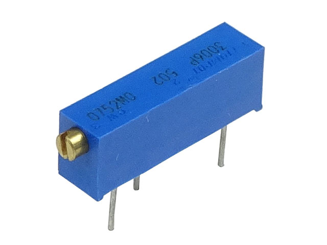 多回転半固定ボリューム 3006P 5kΩ