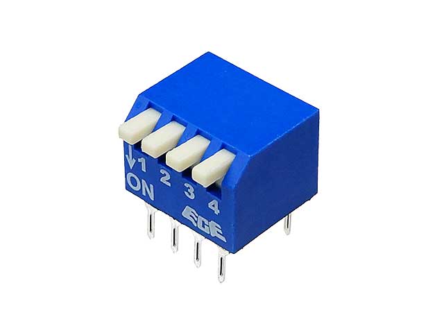 ピアノDIPスイッチ 4P