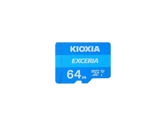 KIOXIA microSDXCカード EXCERIA 64GB UHS-I 100MB/s