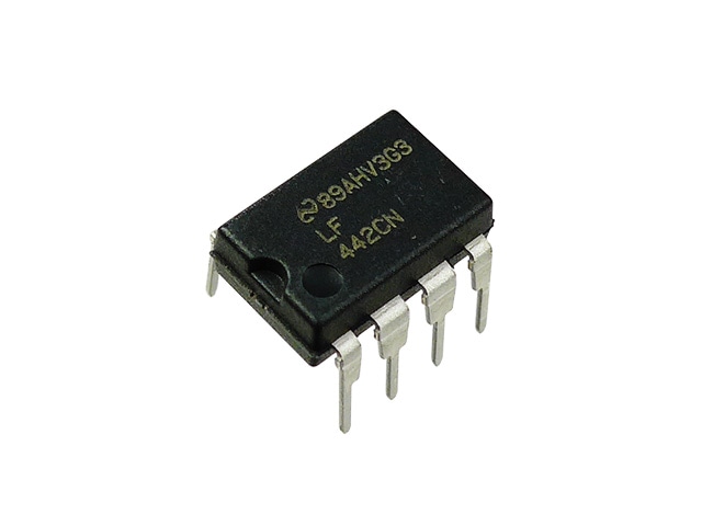 2回路JFET入力オペアンプ LF442CN