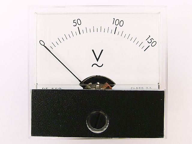 アナログ・標準パネルメーター(150VAC)