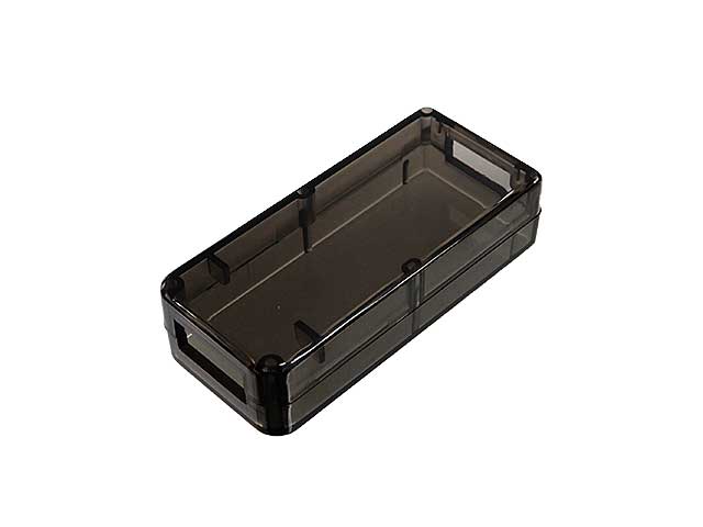 小型プラスチックケース スモーク 透明