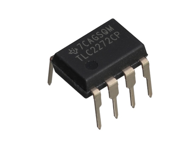 2回路入りCMOS低ノイズオペアンプ TLC2272CP