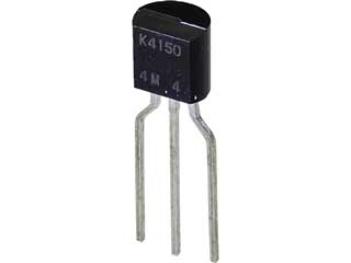 Nチャンネル MOSFET 2SK4150TZ-E (250V 0.4A)